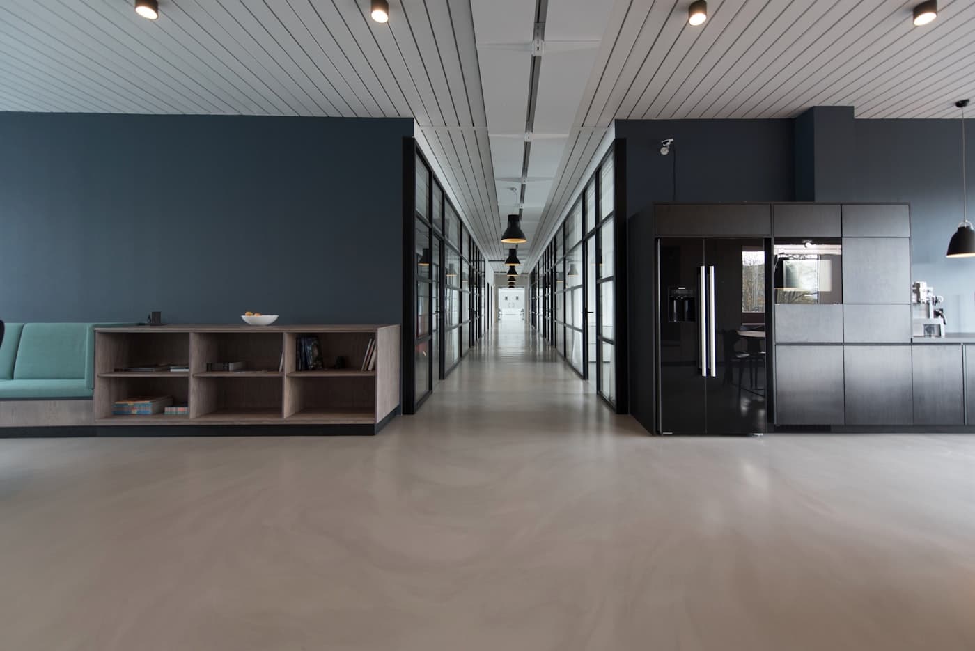 Modern office or retail interior maintained for weekday business use